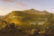 A View of the Two Lakes and Mountain House, Catskill Mountains, Morning